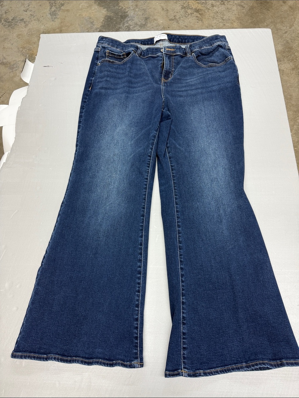 Lane Bryant Blue Flare Jeans - Wide Leg